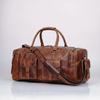 Bolsa de lona de cuero hecha a mano, bolsa de fin de semana, bolsa de gimnasio, bolsa de viaje, bolsa de viaje de cuero, bolsa de viaje para hombre, bolsa de lona de vacaciones, regalo para él