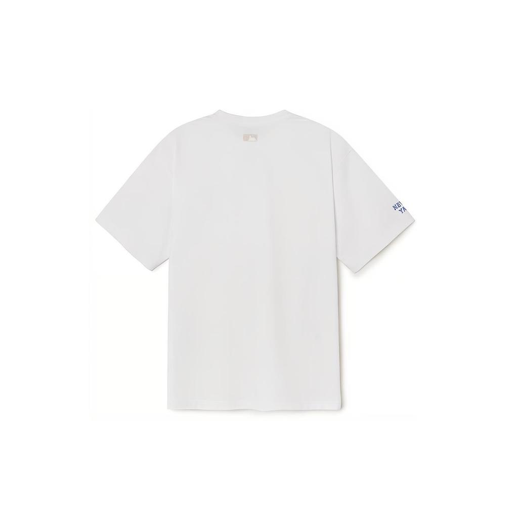 New MLB New York Yankees T Shirts Unisex White 3ATSC0133-50WHS