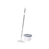 Azuma Tornado Plus Square Rotating Mop Mop Mop Bucket Bucket Improved Rotating Square TSM540 Set, Width Approx. 26cm, Length Approx. 108-131cm,