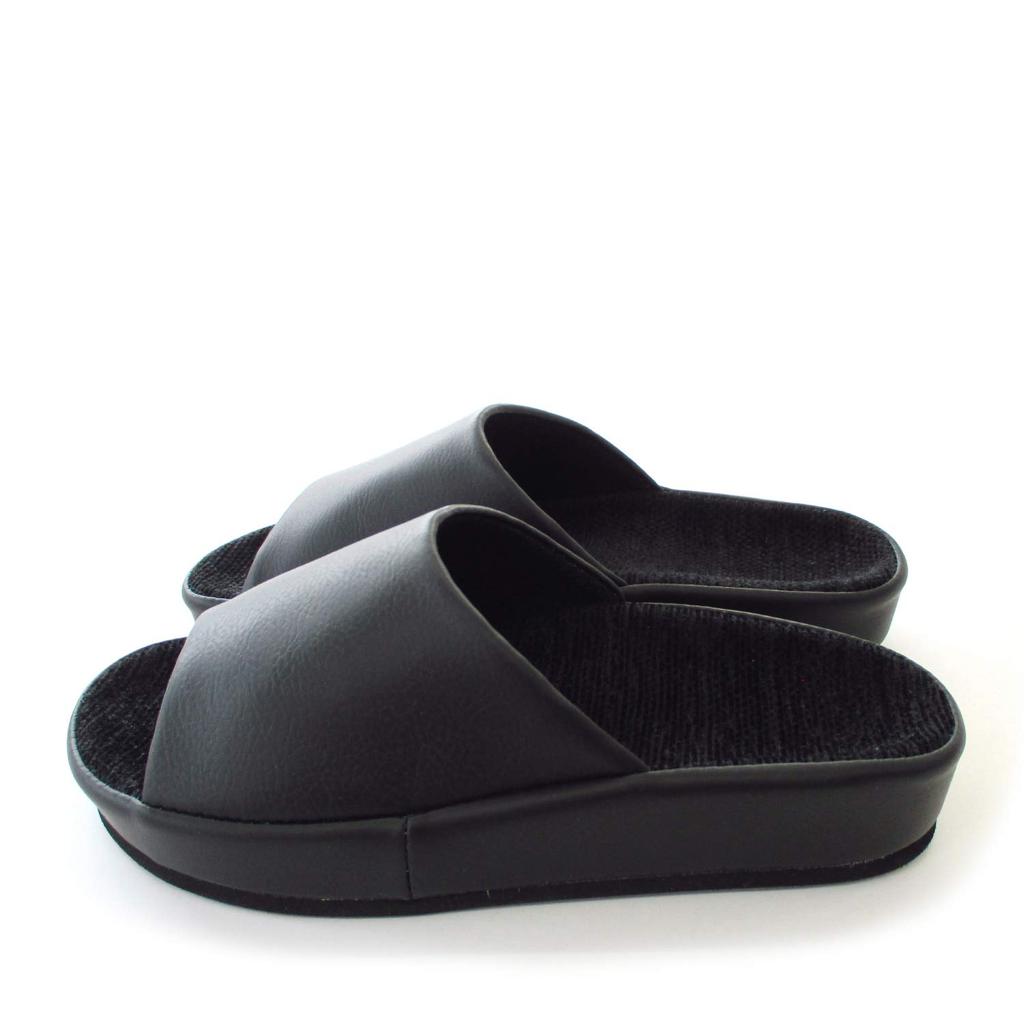 Okumura Comfortable Foot Made in Perfect Less Fatigue Slippers, Color, 27cm, Black, HECE6905BK, Japan, Fit,