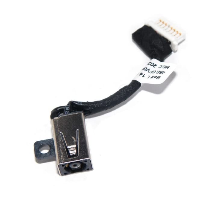 MOQIAN DC Power Jack Charging Port Cable Replacement for Dell Latitude 3500 3400 Inspiron 5584 Series 0TM5N3 TM5N3 15-5583 450.0FV06.0011