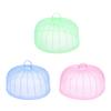 Umbrella Shape Food Cover Plastic Kitchen Covers Barbecue Picnic Party Fly Proof Dish Cover Travel Camping Pool Easy Clean