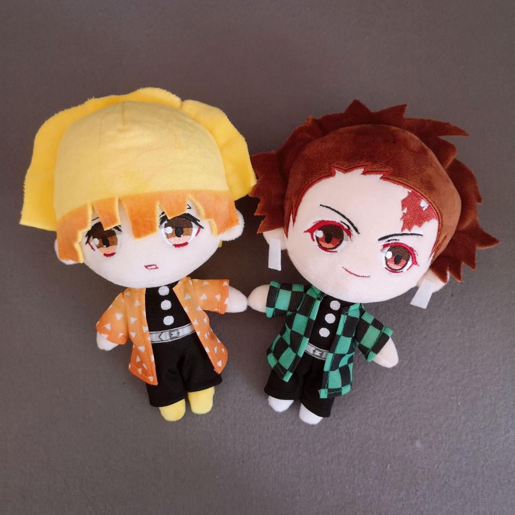 Demon Slayer Plush Dolls: Tanjiro, Nezuko & Zenitsu Pillow