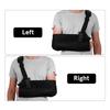 Arm Sling Shoulder Immobilizer Bracing High Pouch Support Strap Black Breathable