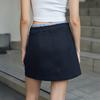 Summer Short Skirt - New Style, Sweet Check Pattern, Zipped, A-line, Half-length Dress for Women