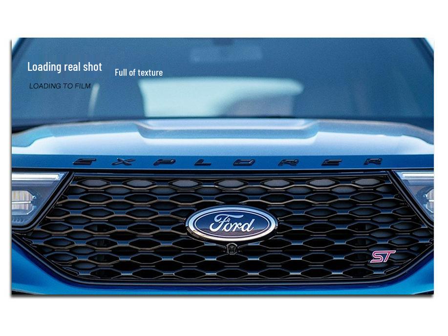 Ford Explorer Hood Emblem Letter Sticker for Front Body Decoration