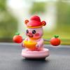 Car Dashboard Decoration Car Dashboard Ornaments Shaking Spring Figurines Lucky Car Decor Accessories Vehicle for Truck