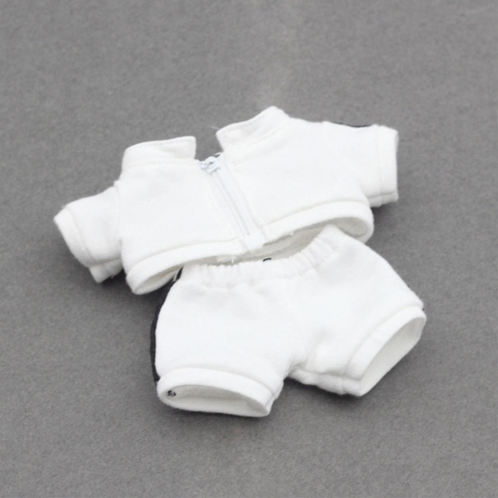 Labubu Dukke Klær Mote Hettegensere Sportsdress Farge Match Hettegensere Dukketilbehør Søt Dekorasjon Små Klær