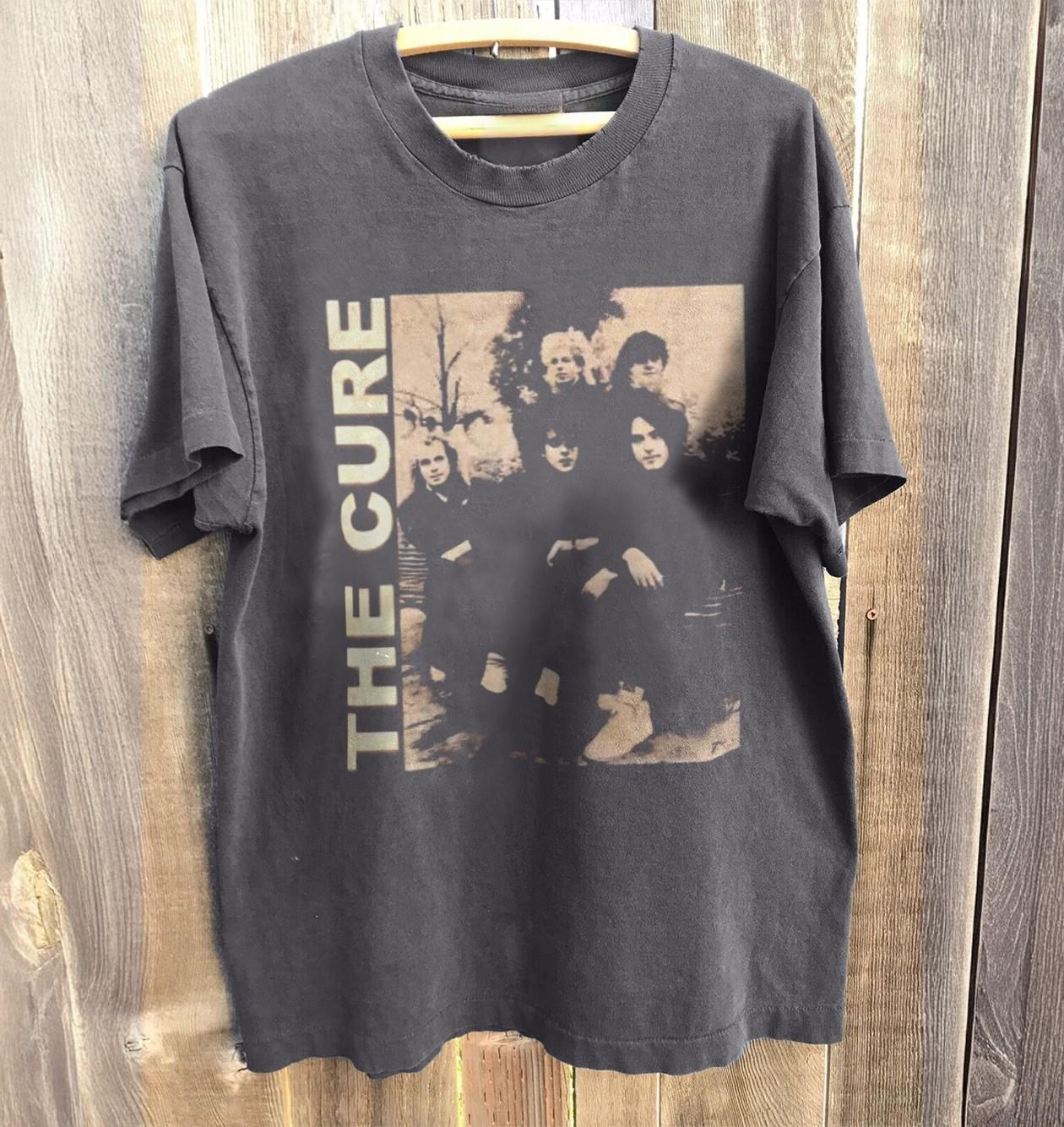 The Cure 90s Vintage Alternative Rock Graphic T Shirt S