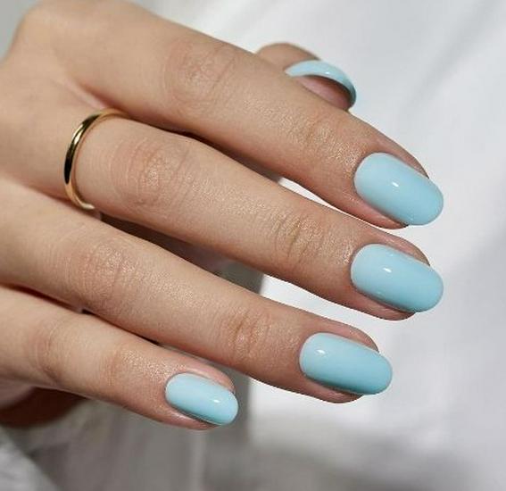 Removable Solid Color Wearable Nail Tips - Set of 24 False Nails