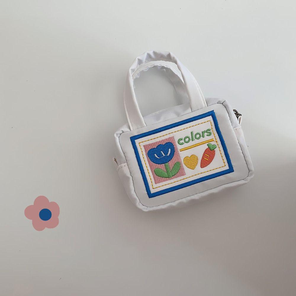 Cartoon Flower Kawaii CCD Camera Bag Ultralight Small Change Bag Cute Storage Bag  Lipstick