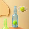 Dog Chew Toy Tennis Ball Squeaky Bottle, Durable Self-Entertaining Pet Toy for Teeth Cleaning & Boredom Relief