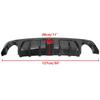 Carbon Fiber Rear Diffuser with Lights for 2018-2021 Infiniti Q50