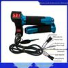 Red Screen Rice Grain Throttle Grip with 23 Voltage Display & Three-Speed Settings (I, II, III) for Electric Vehicles