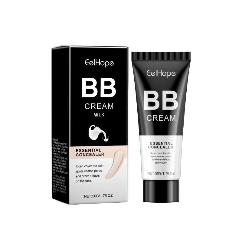 Long Lasting Bb Cream Whitening Shiny Flawlesss Covering Blemishes Pore Fine Line Moisturizing Glow Brightening Foundation Cream
