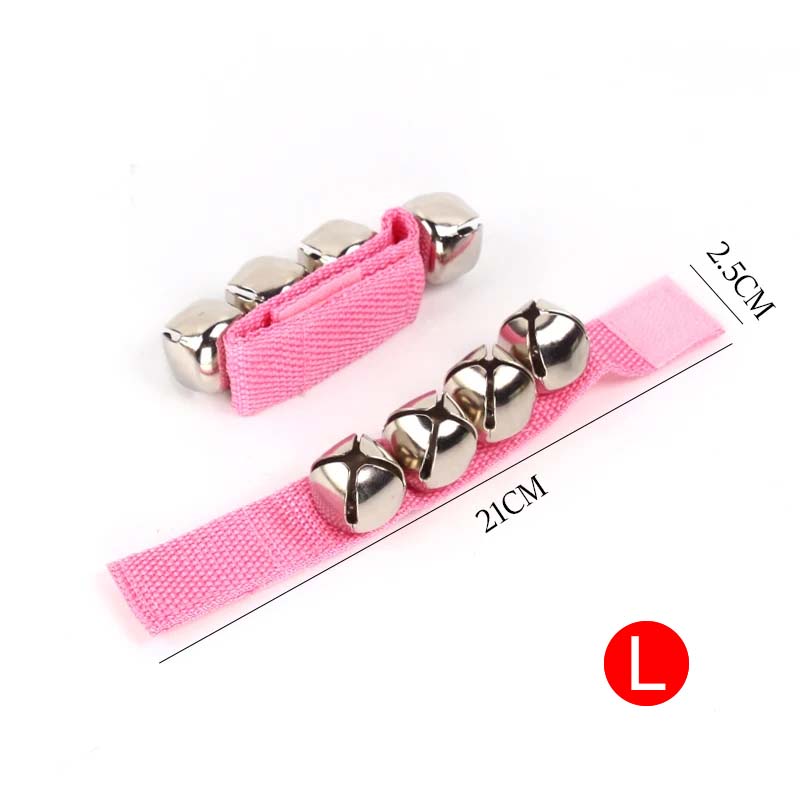 2 peças/conjunto Alça de Sino Acessórios de Dança Reutilizáveis Som Claro e Melodioso Props para Performance de Festival Competição Suprimentos TMZ