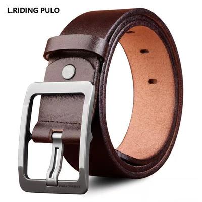 Ceinture à boucle ardillon pour hommes d'affaires, polyvalente, tendance, Style coréen, décontractée