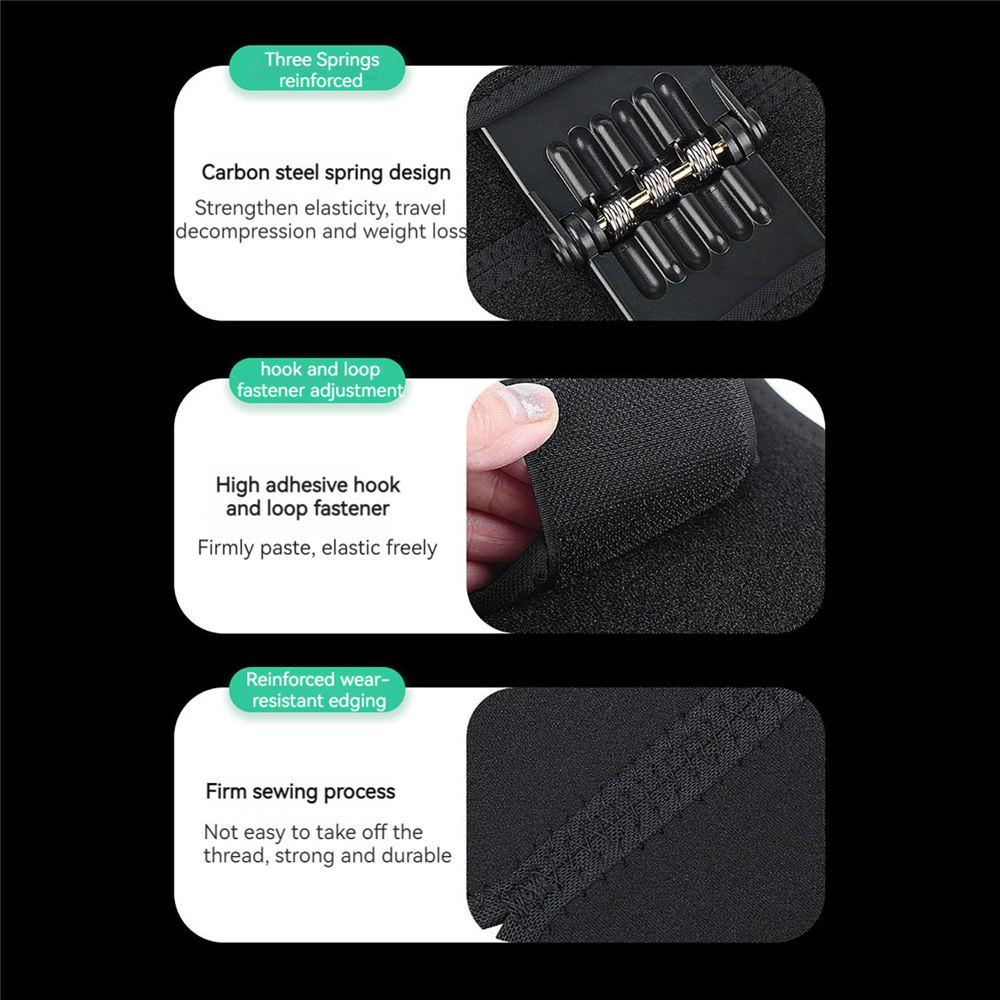 1Pcs Knee Support Medical Power Lift Knee Weakly Brace Joint Support Spring Stabilizer Gym Sports Heath Care Leg Stretcher