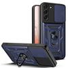 Slide Armor Shockproof Case For Samsung Galaxy S22 S21 A13 A12 A33 A53 A23 Honor 50 Redmi Note 11 10C iPhone 13 12 11 Pro Max Ring Holder Back Cover