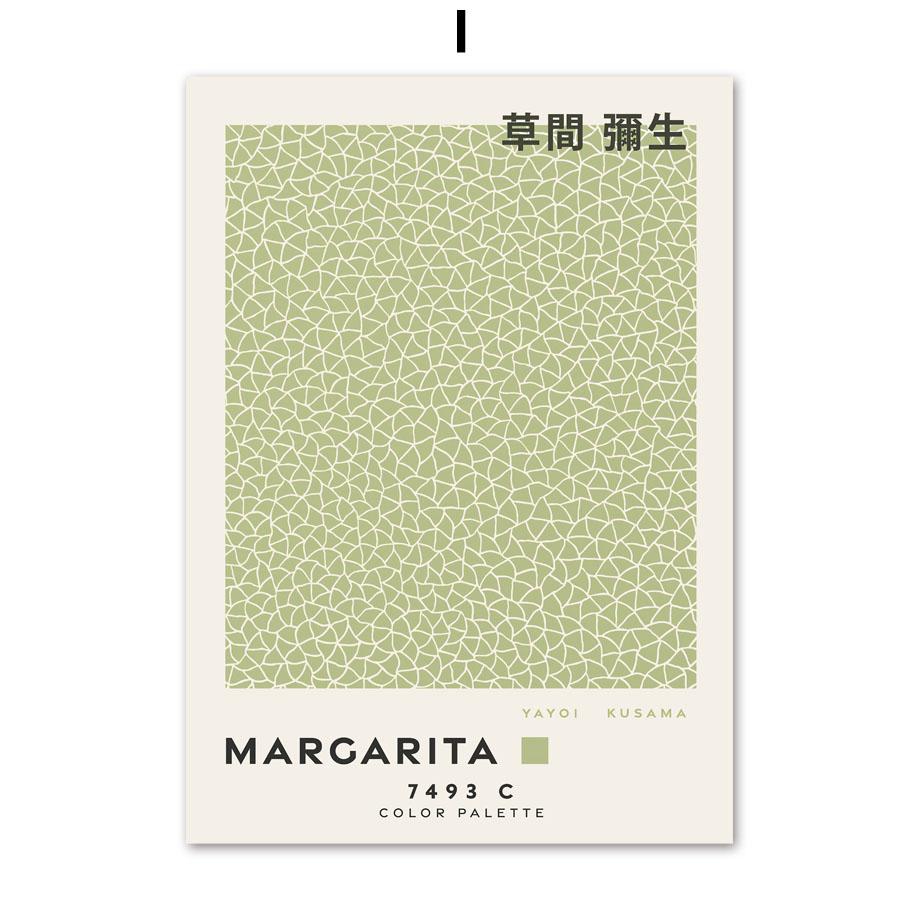 

Японский Yayoi Kusama Тыква в горошек, настенная живопись на холсте, постеры на скандинавскую тему и принты, настенные панно для декора гостиной A4 21X30cm No Framed