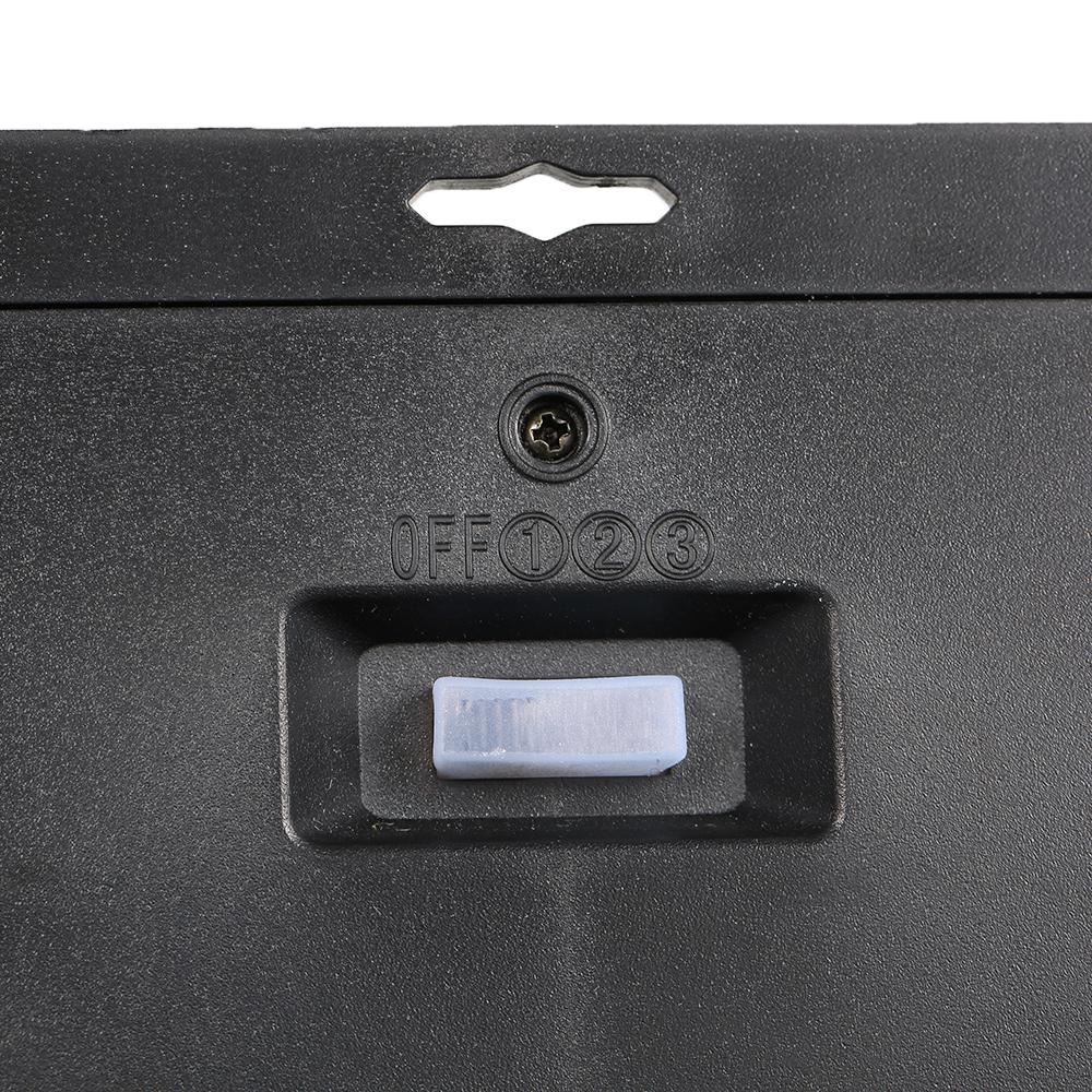 44 LEDs Solenergi PIR Bevegelsessensor Vegglampe Utendørs Hage Hagelampe Vanntett