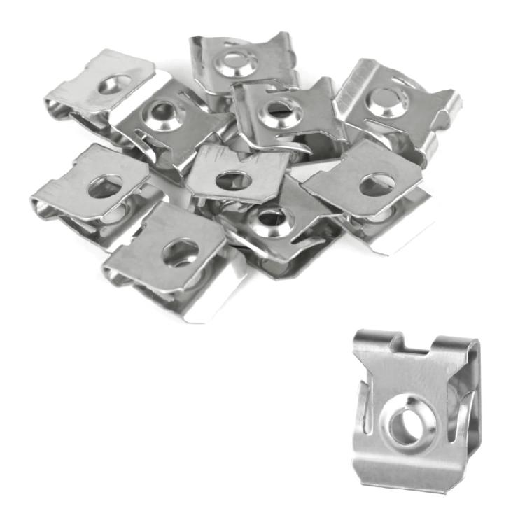 Engine Splashes Shield Screw Set Easy Installation Engine Protection Fasteners Car Body Bolt Nut Set for Automotives 