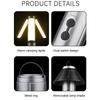 3000mAh Telescopic Camping Light Rechargable Portable Flashlight with Stand Tent Light for Camping Hiking