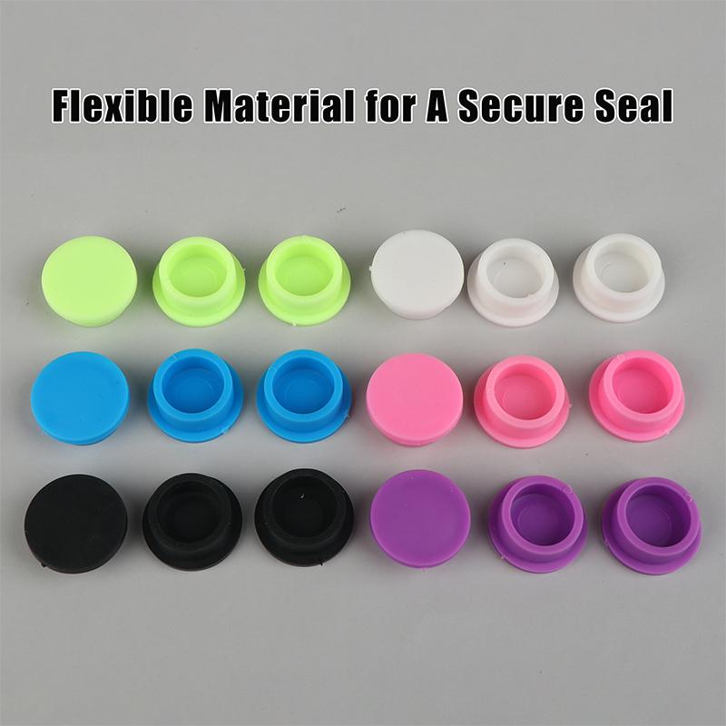 

12Pcs Removable Caps For 3ml/5ml Insulin Bottles Glass Vials Leakproof Dustproof Lids For Laboratory Scientific Sample Storage 3ml