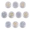 20 Counts Rhinestones for Nail Art 3D Crystals Nail Diamonds Set for DIY Crafts