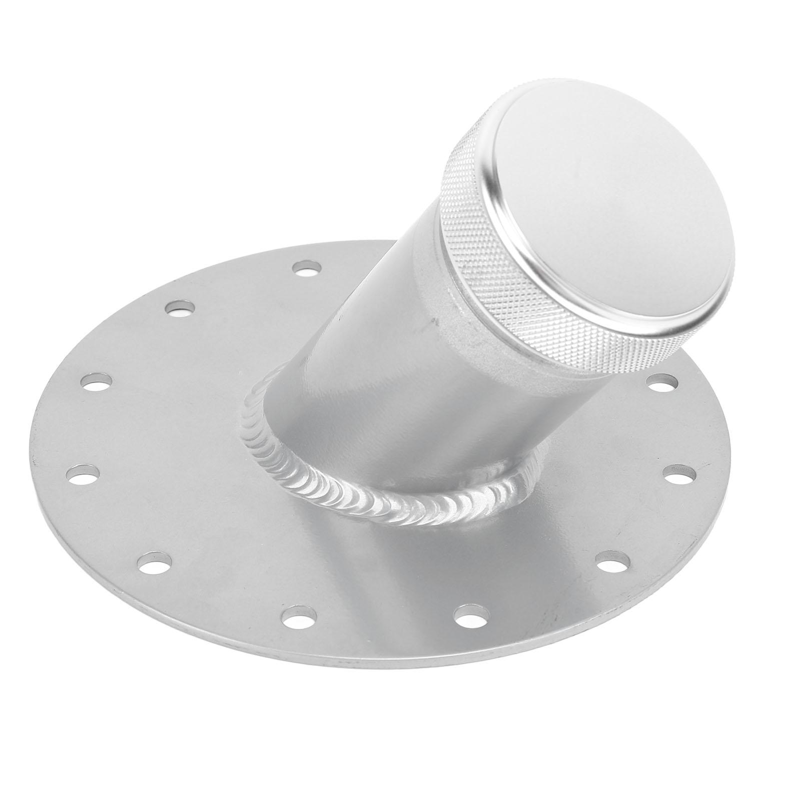 

45 Degree Fuel Cell Filler Neck with 12 Steel Base Aluminum 1.5in Inner Diameter