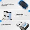 Mini Fingerprint Scanner for Windows 10/11 Hello Biometric Fingerprint Login Reader for Password-Free and File Encryption