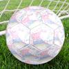 Pink Pig Print Size 5 Soccer Ball, Standard Match Football for Sports Game and Team Practice, Ideal Gift for Soccer Fans