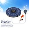 Solar Pond Aerator Oxygen Pump With Air Hose and Bubble Stone Floating Water Pond Aerator Fish Tank Oxygenator for
