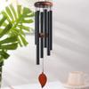 26 Inch Vintage Aluminum Alloy Wind Chimes with Wooden Tag Thoughtful Sympathy Gift for Family Friends