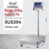 Haozhan 304 Stainless Steel Digital Platform Scale