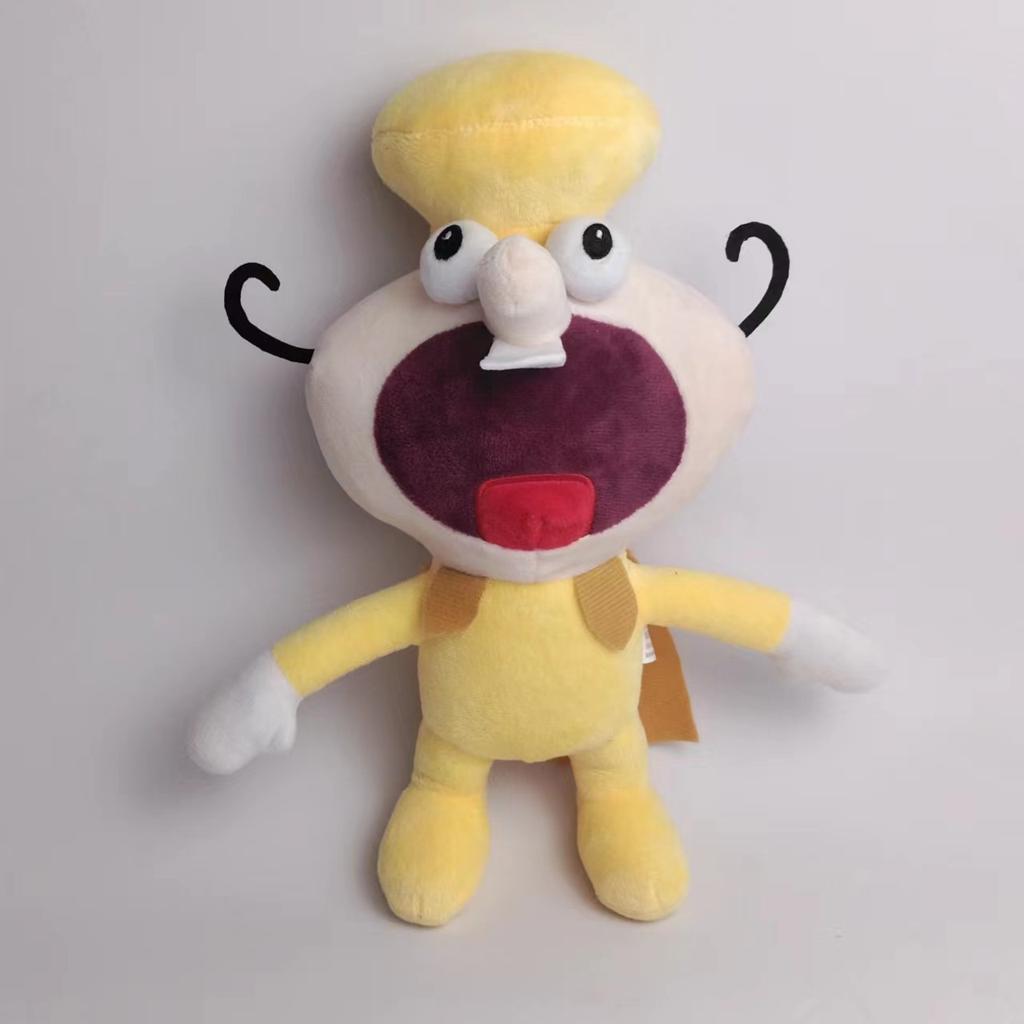 Cartoon Game Pizza Tower Plush Toy Soft Stuffed Doll Interesting Game Characters Plushie Room Decoration Birthday Gift
