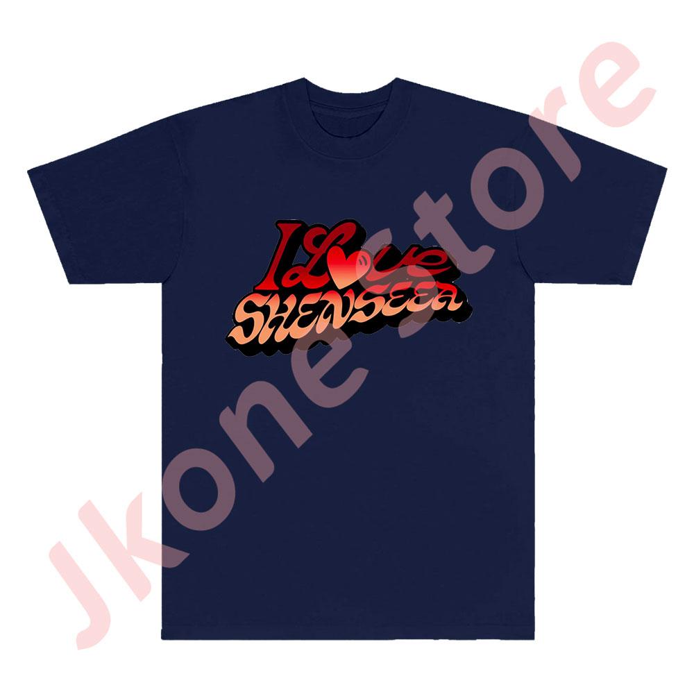 

I Love Shenseea Tshirts Never Gets Late Here Tour Merch Tee Cosplay Women Unisex Fashion Casual Short Sleeve 4XL