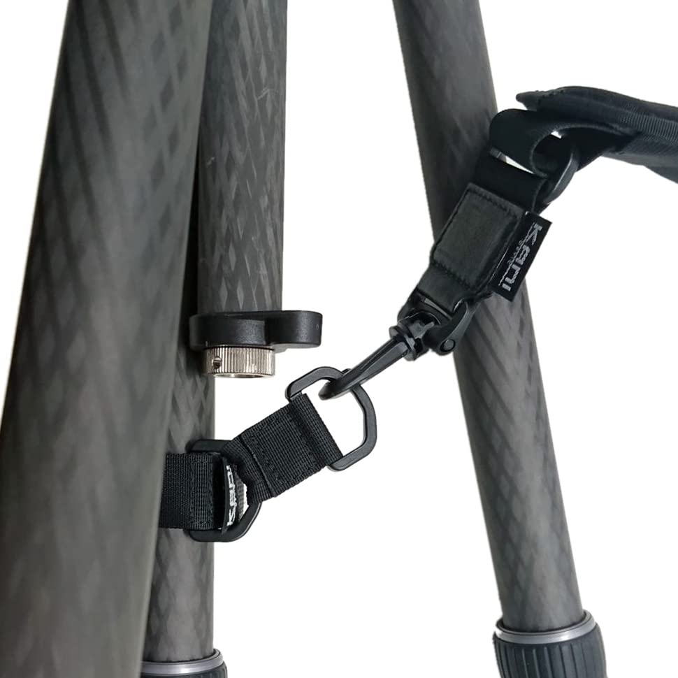 Large Tripod Strap Set with Tape and Male Screw with Special Hook [KANI] / D-ring 1/4