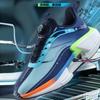 Summer new breathable mesh sports shoes for men rotary button soft sole anti-slip youth shock absorbing running shoes