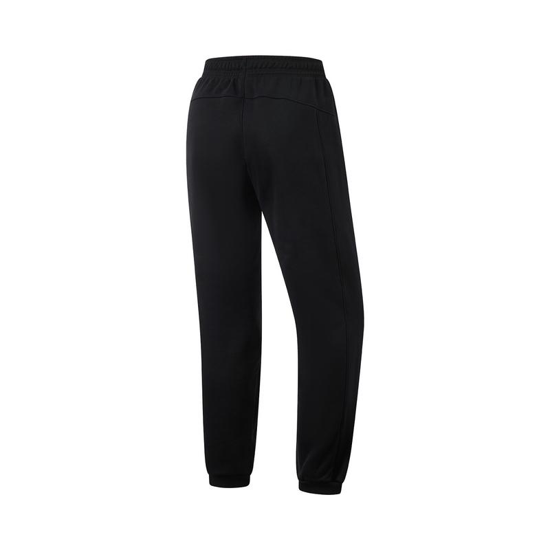 Li-Ning Comfortable Fleece Simple Mid-Rise Casual Sports Pants Women bottoms AKLUB74-1