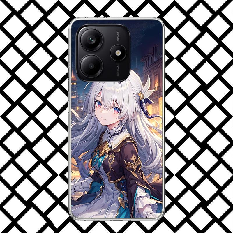 Honkai Star Rail Firefly Phone Case for Xiaomi Redmi Note 15 14 14S 13 12 12S 11 Pro Plus 11E 11T 11S 10S 5G Soft Cover Fundas R