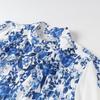 Spring 2025 Women's Ethnic Print Shirt & Shorts Set - European & American Style