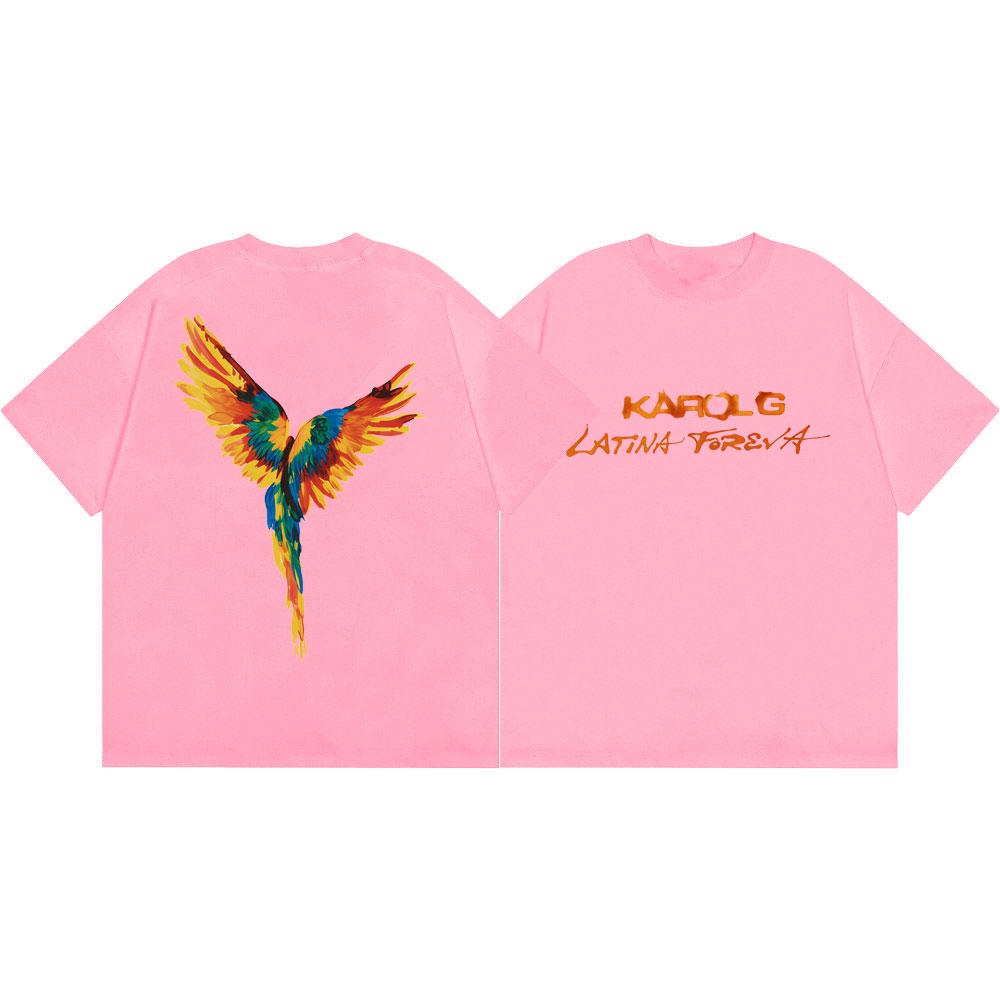 T-shirt Grafica Tour 2026 Cantante Karol G Uomo Donna Moda Musica Pop T-shirt a Maniche Corte Cotone di Alta Qualità T-shirt Oversize