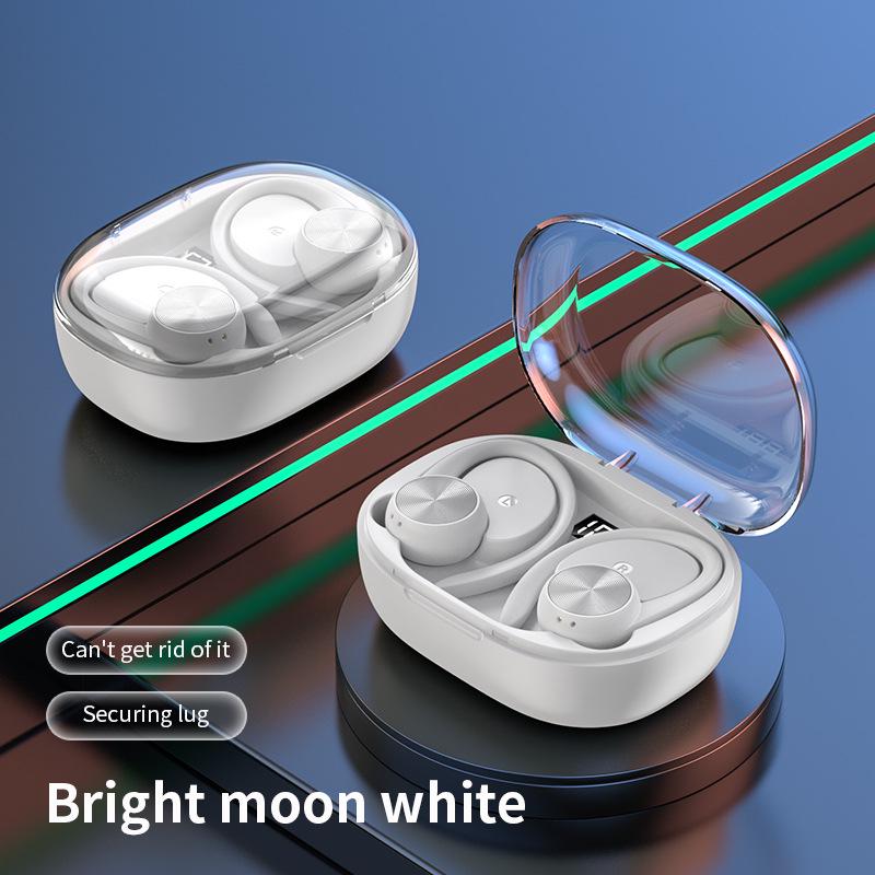 Q36 Bluetooth Over-Ear Wireless Sports Earphones with Charging Case & Digital Display