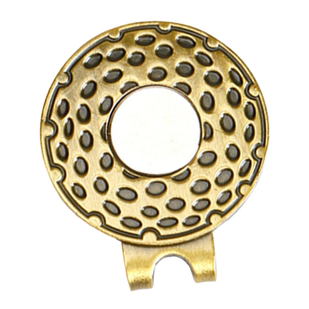 Golf Hat Clip Without Ball Marker Mark Tool for Gloves Bags
