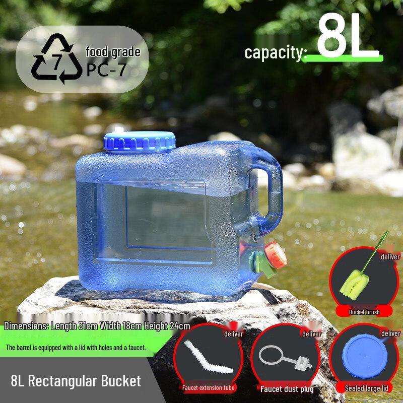 

ZISIZ Food-Grade Silicone Outdoor Water Storage Bag