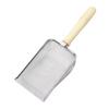 Stainless Steel Fine Mesh Cat Litter Scoop and Pet Poop Shovel for Cats, Dogs, Reptiles, and Button Quails