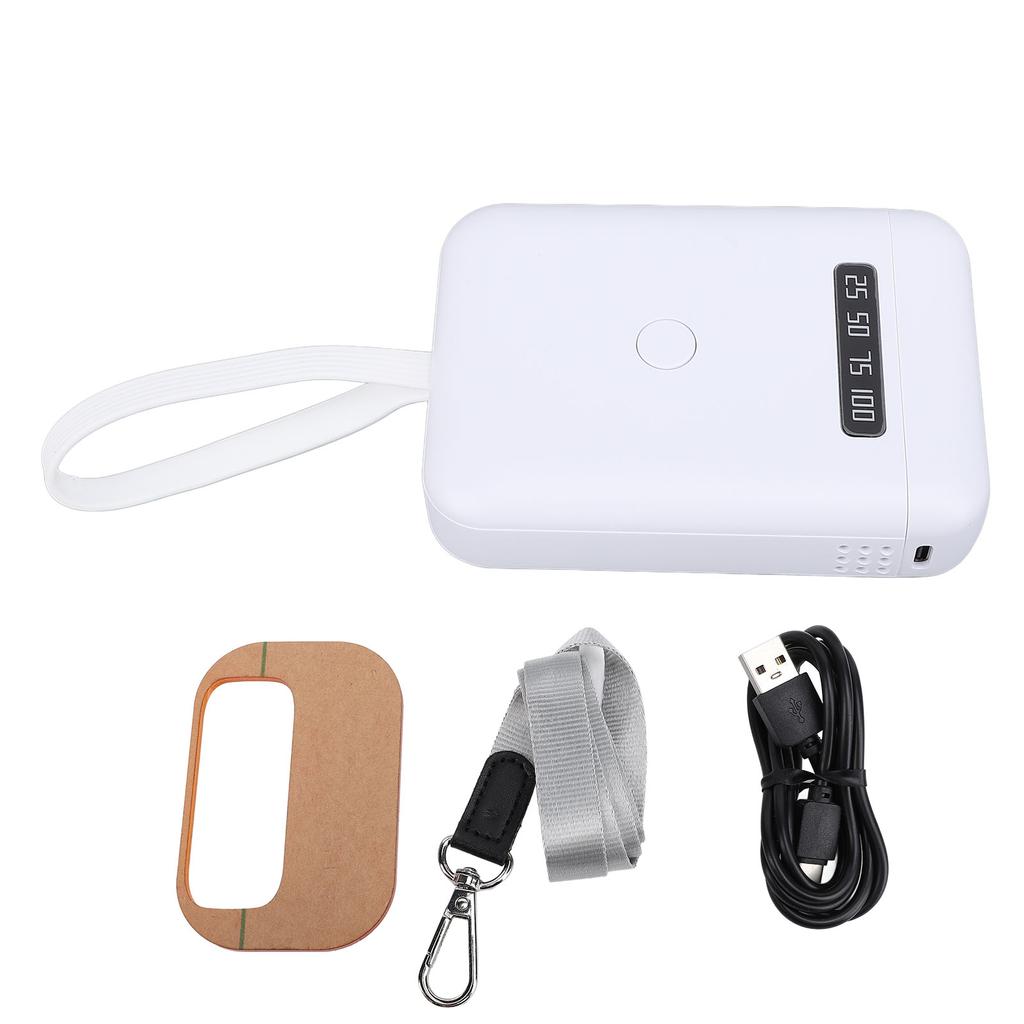 405nm LED UV Hair Extension Light Handheld UV Glue Curing Lamp 5000mAh Battery Rechargeable Hair Ext