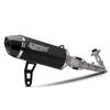 Lifan 368G Motorbike Exhaust System: Stainless Steel Front & Rear Muffler