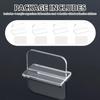 4Pcs Aquarium Lid Handle Acrylic Fish Tank Cover Handle Transparent Fish Tank Lid Handle Adhesive Tank Lid Replacement Fish Tank